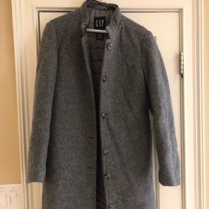 Wool Grey Gap Jacket